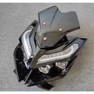 CJ Ebike Carbon Fighting Canine Headlight Set Head insky Xman