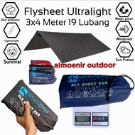 FLY SHEET ULTRALIGHT 3X4 METER - URBAN SURVIVE