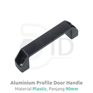 Aluminium Profile Door Handle / Pegangan Pintu Profil Plastic 90mm