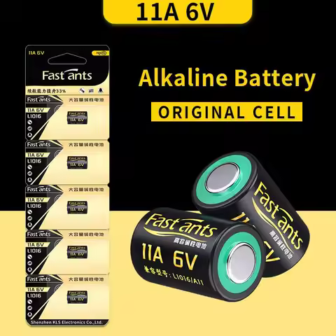 11A 6V A1016 Alkaline Primary Battery 6 Volt 11A Dry Battery for Remote Control Doorbell Laser Pen A