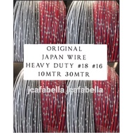 (10-20 meters) Heavy Duty, Pure Copper Japan WIre [Gauge 20, 18, 16, 14]
