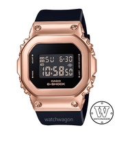 [Watchwagon] Casio G-Shock GM-S5600PG-1 Mid-Size Pink Gold Ion-Plated Metal Bezel Unisex Digital Watch gm-s5600 gm-s5600pg-1dr