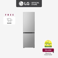 LG Bottom Freezer GB-B3443PY 344L | Smart Inverter Compressor™ | Prime Silver