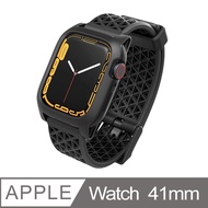 CATALYST APPLE WATCH S7/8/9 (41mm) 耐衝擊防摔保護殼(含錶帶)●黑色