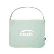 韓國 emis SILVER LOGO ECO BAG 銀色標誌環保購物袋 薄荷色MINT