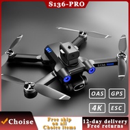 S136 GPS Drone 4K Dual Camera Professional Aerial Photography RC Drone with Camera Brushless 360° Obstacle Avoidance Quadcopter