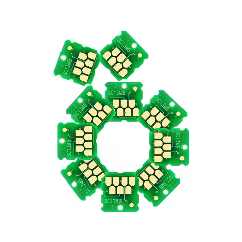 10 Pieces SC13MB C13S210057 F570 F571 Maintenance Chip for Epson T3170 T5170 T3180 Waste Ink Box Tan