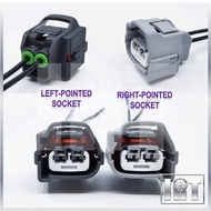 2 Pin Ignition Coil Socket Hyundai Accent Getz Matrix Tucson Soket Kia Sportage Cerato Chevrolet Opt