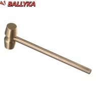 BALLYKA Hammer, Yellow Brass Gavel, Lawyer Prop Judge Hammers Company