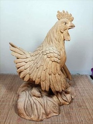 東陽木雕雞 全家福