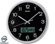 Seiko Wall Clock with Quiet Sweep Second Hand QXL007A