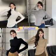 Vogue Turtleneck Long Sleeve Knitwear Stretch According To The Body Comfortable Wear Very Soft Fabri