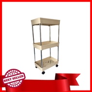 Multipurpose Rack 3 Tier Storage Onions Groceries 805-2 / Rak Pelbagai Guna 3 Tingkat Simpan Bawan