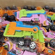 Children's Toys ATV Set Trolley Bulldozer Engineering Truck Toy Car Three-Piece Set Ring 2 Yuan Depa