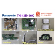 PANASONIC LED TV TH-43E410K 43E410K Power Board TNPA6382 Main TNP4G565 T-Con Board 6870C-0532A Cable