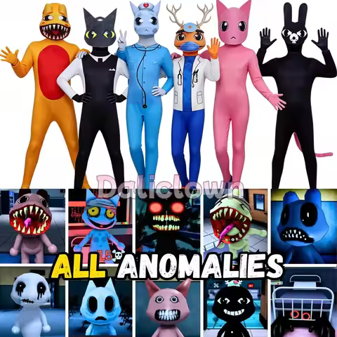Anomaly Hospital Animal Costume Horror Game Hospital Animal Anomalies Monsters Deer Rabbit Mouse Cat