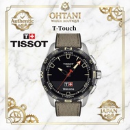 [TISSOT] T-Touch Connect Solar Black Dial, Fabric Strap, T1214204705107 - Direct From JAPAN