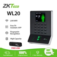 ZKTeco WL10 / WL20 / Aface10 Fingerprint Attendance Machine Time Attendance Time Recorder Report Machine WL10 / WL20