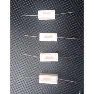 10pcs 0.22 ohm 5watt chalk resistors amplifier