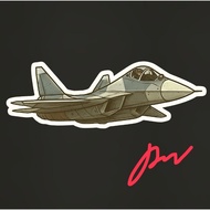 R RBF SU-57 10CM STICKER S10-SU57
