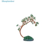 SEPTEMBER Natural Crystal Tree, Crystal Craft Natural Mini Tree Model, Creative Tree Design Handicra