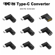 OAG12W Power Adapter 5v 9v 12v USB C Connector Square Plug PD 65W for Phone Laptop PC