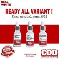Real White Niacinamide Brightening AHA BHA Alpha Arbutin Serum