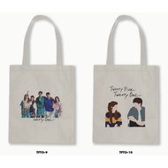 /Blacu Canvas Zipper Tote Bag - Twenty Five Twenty One / Drakor 01