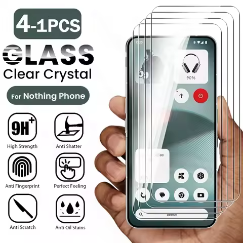 4-1Pcs Tempered Glass Case For Nothing Phone (3) (1) (2) (2a) (3a) Plus (2a)+ CMFPhone 1 2 Pro 5G 9H