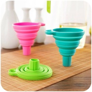 Portable Folding Silicone Funnel Silicone Water Funnel/ Oil Funnel/