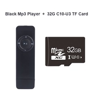 Mini MP3 Player Student English Listening Learning Walkman Plug-in Card MP3 Support TF Card USB Dire