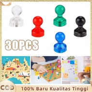 Magnet Super Kuat Neodymium Magnet Papan Tulis 30pcs Magnet Kulkas Lucu Buat Memo Tulis Kantor Pin N