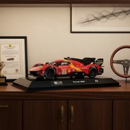 Ferrari 499P and 296 GT3 1:43 Bburago Diecast Alloy Model Cars