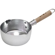 Taniguchi Metal Snow Flat Pot, 6.3 inches (16 cm), IH, Gas Fires, Made in Japan, Lightweight, Japane