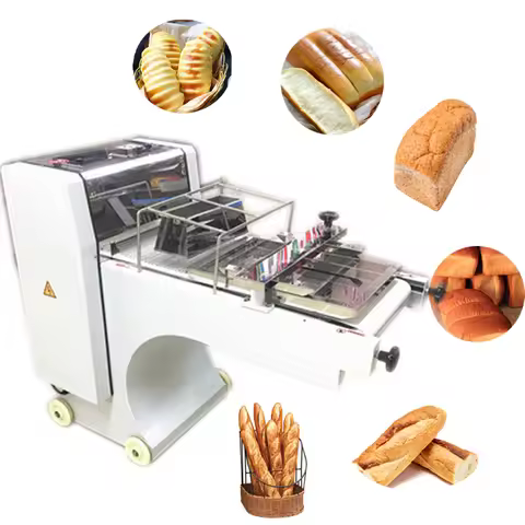 Cost-effective Bread Base Forming Dough Roller Making Machine Baguette Maker French Bread Making Mac