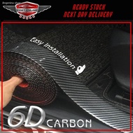 △✆[Malaysia In stock] 6D Carbon Fiber Sticker Carbon Sticker 5D 6D 7D Wrap Decal Car Sticker Car Sti