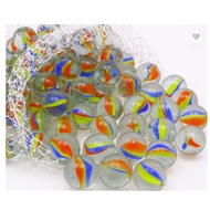 Ball Game Assorted Shooter Glass Swirl Marbles
