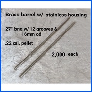 ❃ ◧ ♂ BRASS BARREL FOR AIRGUNS