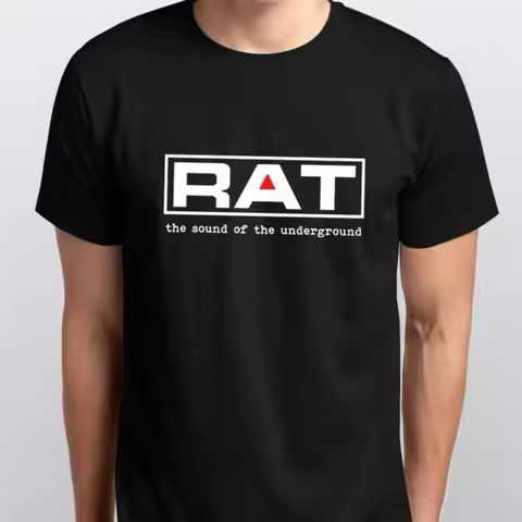 RAT proco NEW T-SHIRT sizes S M L XL XXL black white