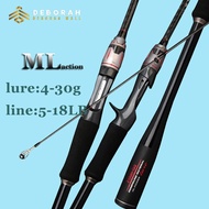 LURE Fishing rod | spinning/casting rod | length 1.8M/ 2.1M(7ft) Lure Rod| M action |X-cross High Carbon ，lure:4-20g,line:5-18lbs，