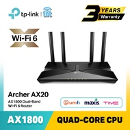TP-Link Archer AX20 / AX23 - AX1800  WiFi 6 Gigabit Wireless Wifi Router OneMesh