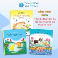 Book - Family Love Combo - Quail and Pi Puppy - (Ehon Comics for Children 3-6 Years Old)