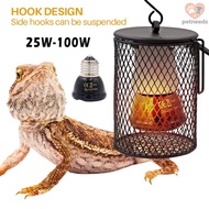 Pet Heating Lamp Bulb with Lampshade Infrared Emitter Heat Light Bulb Chicks Brooder Heater Lamp