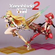 Xenoblade 2 - Mythra &amp; Pyra 1/7 21 cm High Quality Anime Xenoblade Chronicles 2 Action Figures / Painted Figure /Gifts/ Toys
