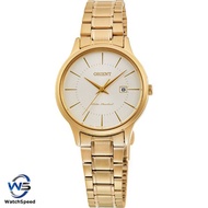 Orient RF-QA0009S10B RF-QA0009S Gold Tone Stainless Steel Quartz Contemporary Ladies Watch