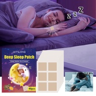 Jaysuing Deep Sleep Patches 48pcs Improve Sleep Quickly Fall Asleep Improve Insomnia Soothe Stress S
