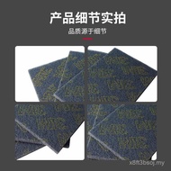 3M 7448 Pad Penggosok Industri Pembersihan Berus Tebal Pengisaran Plastik Keluli Tahan Karat Kain Pe