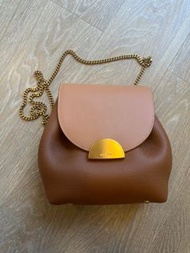 NEGOTIABLE POLENE NUMBER ONE MINI BAG (CAMEL)