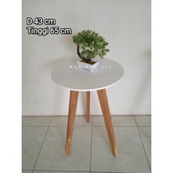 Minimalist Decorative Table D43 cm H 63/ Side Table Coffee Table