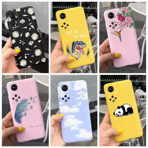 Honor 50 Case For Huawei Honor50 Pro Cover Soft Silicone Cute Fashion Phone Back Cases For Huawei Ho